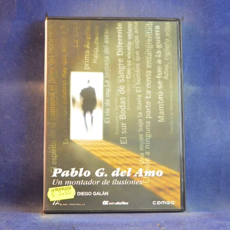 PABLO G. DEL AMO, UN MONTADOR DE HISTORIAS - DVD