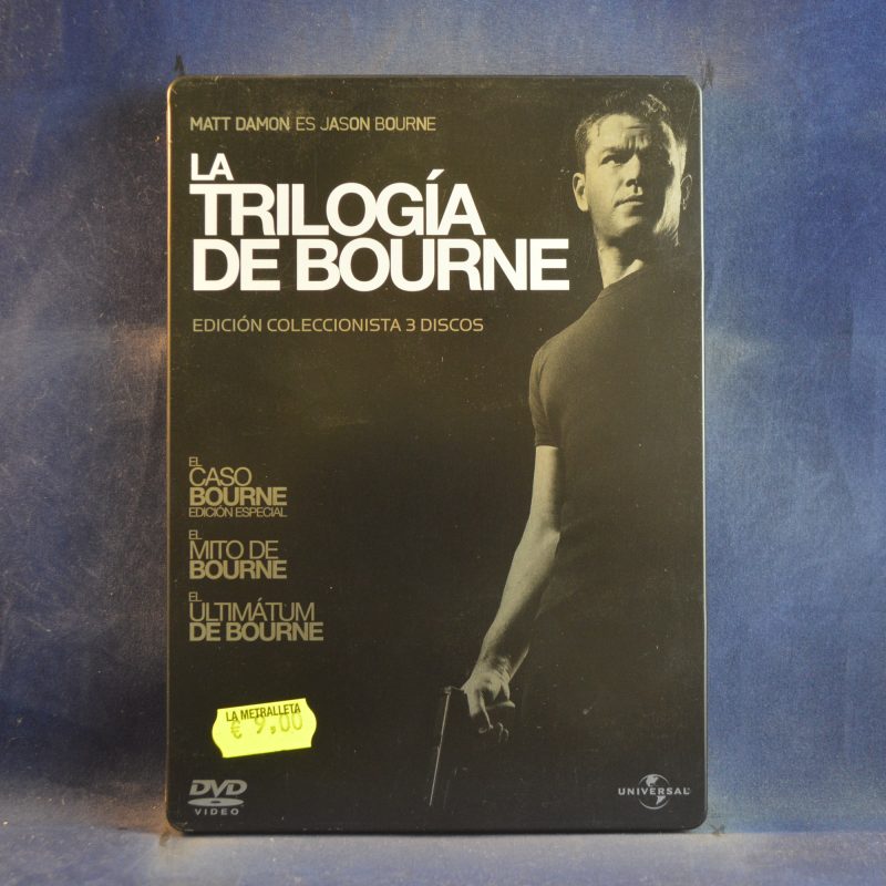 LA TRILOGÍA DE BOURNE - 3 DVD ( CAJA METÁLICA )