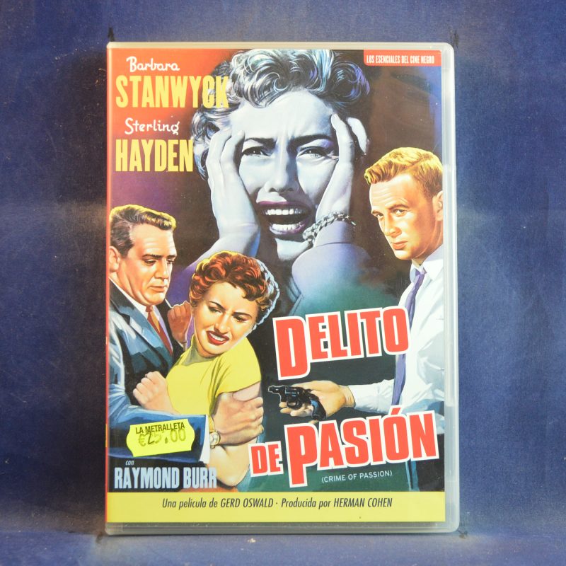 DELITO DE PASIÓN - DVD