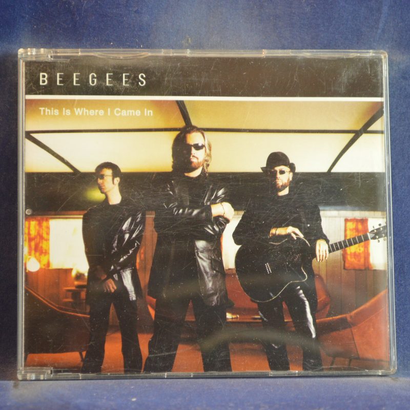BEE GEES - THIS IS WHERE I CAME IN - CD SINGLE PROMO
