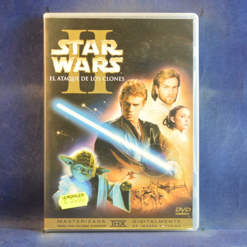 STAR WARS - EL ATAQUE DE LOS CLONES - 2 DVD