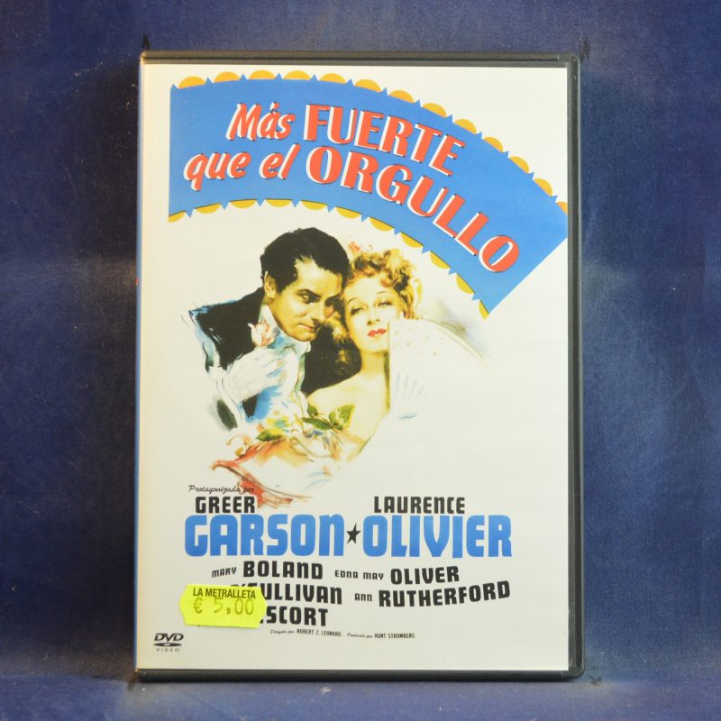 MÁS FUERTE QUE EL ORGULLO - DVD