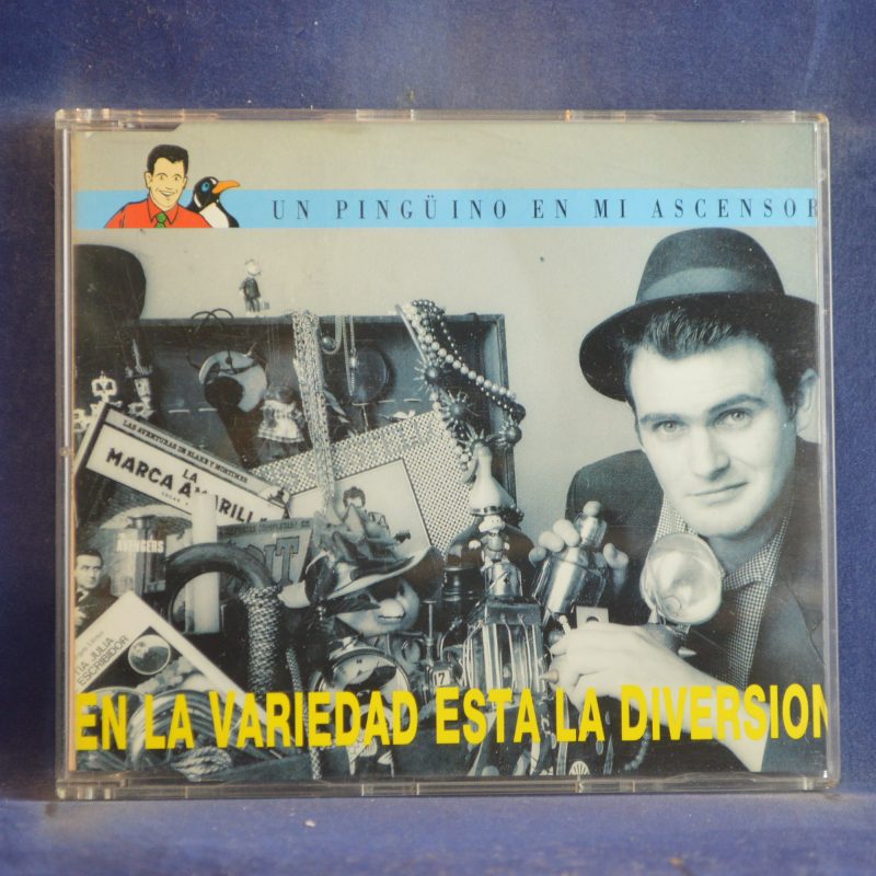 UN PINGÜINO EN MI ASCENSOR - EN LA VARIEDAD ESTA LA DIVERSION - CD SINGLE PROMO
