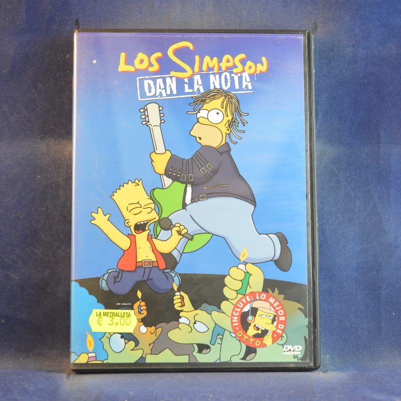 LOS SIMPSON - DAN LA NOTA - DVD