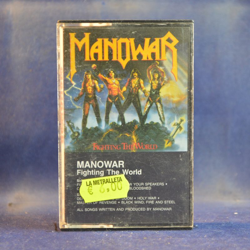 MANOWAR - FIGHTING THE WORLD - CASETES