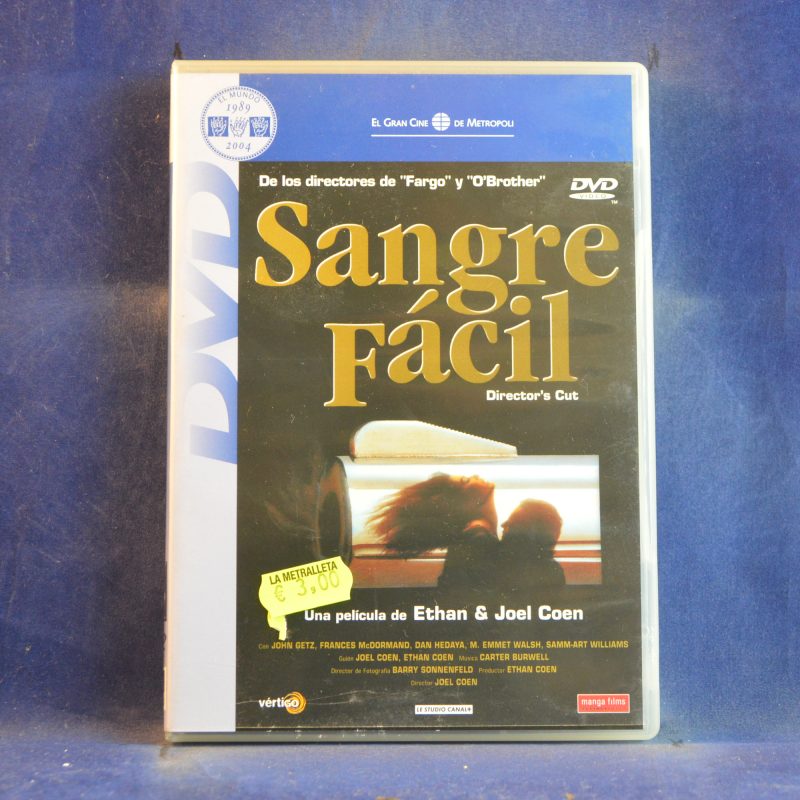 SANGRE FÁCIL - DVD