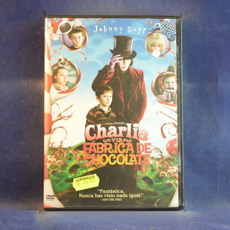 CHARLIE Y LA FÁBRICA DE CHOCOLATE - DVD