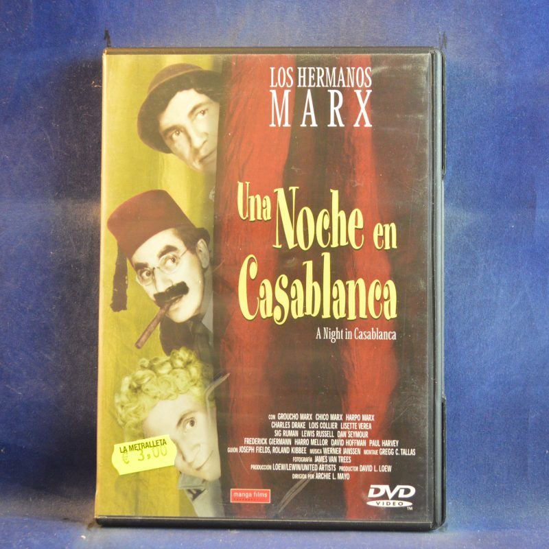 UNA NOCHE EN CASABLANCA (A NIGHT IN CASABLANCA) - DVD