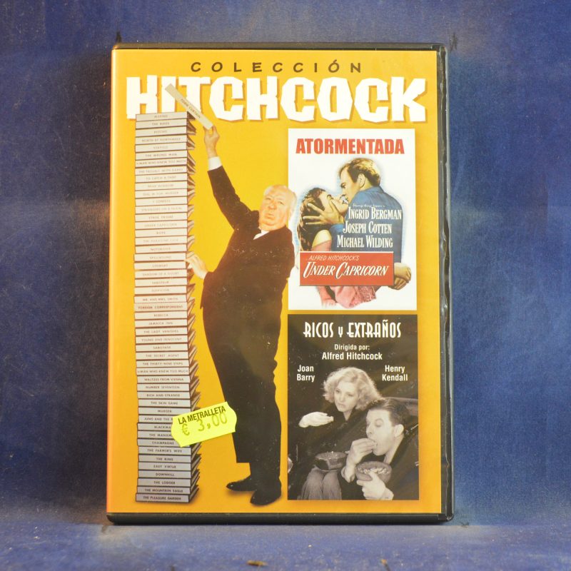 ATORMENTADA / RICOS Y EXTRAÑOS - DVD