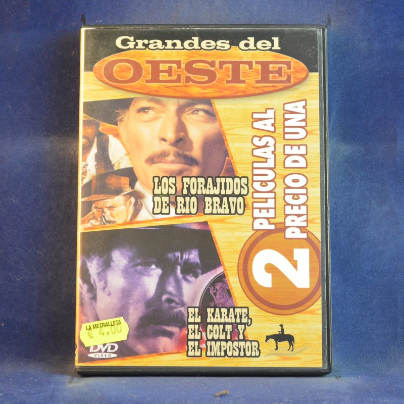 LOS FORAJIDOS DE RIO BRAVO / EL KARATE, EL COLT Y EL IMPOSTOR - DVD