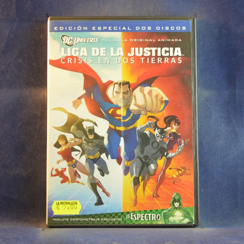 LIGA DE LA JUSTICIA: CRISIS EN DOS TIERRAS - 2 DVD