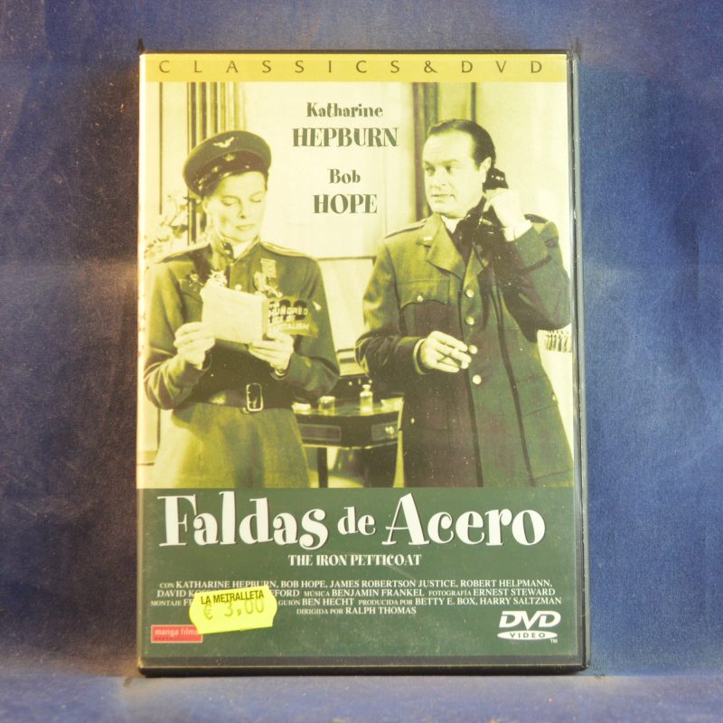 FALDAS DE ACERO (THE IRON PETTICOAT) - DVD