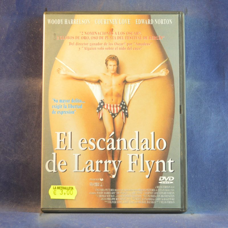 EL ESCÁNDALO DE LARRY FLYNT - DVD