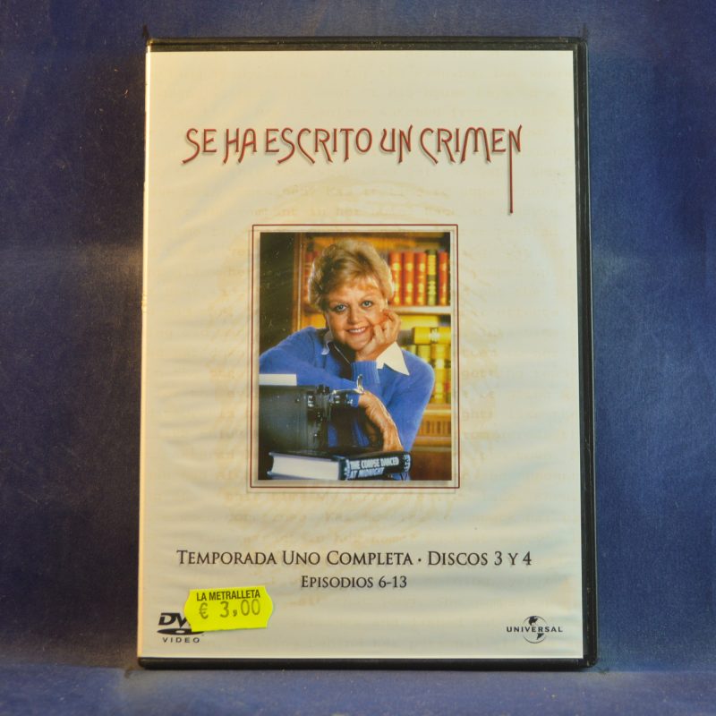 SE HA ESCRITO UN CRIMEN - TEMPORADA UNO (DISCOS 3 Y 4: EPISODIOS 6-13) - 2 DVD