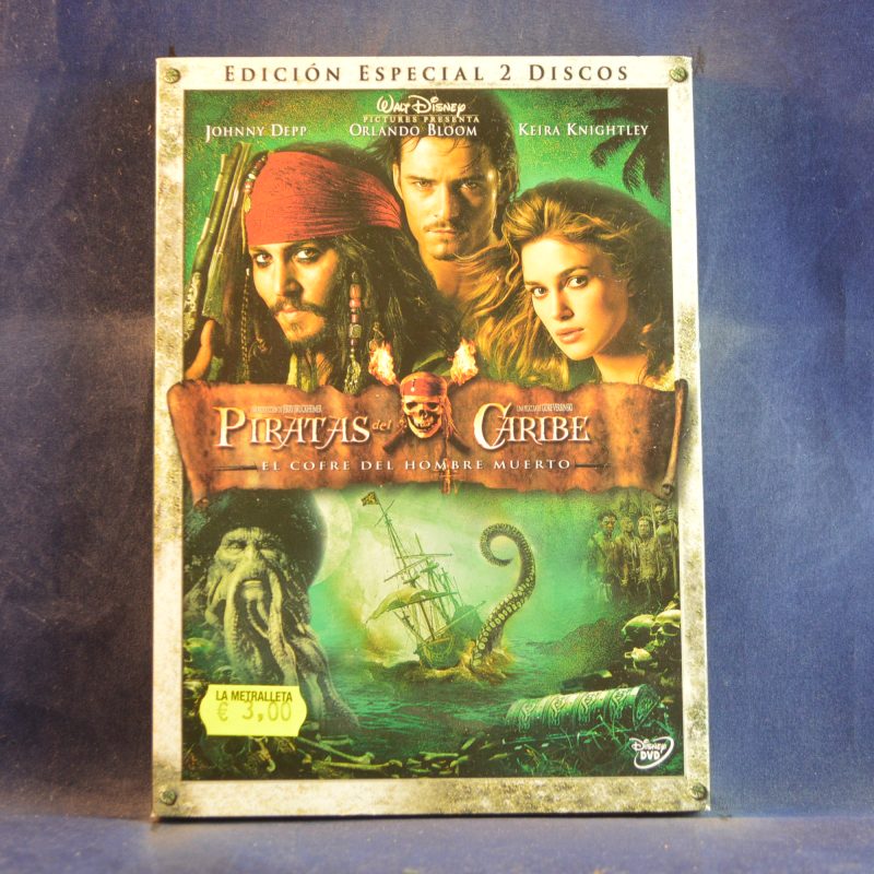 PIRATES DEL CARIBE: EL COFRE DEL HOMBRE MUERTO - 2 DVD