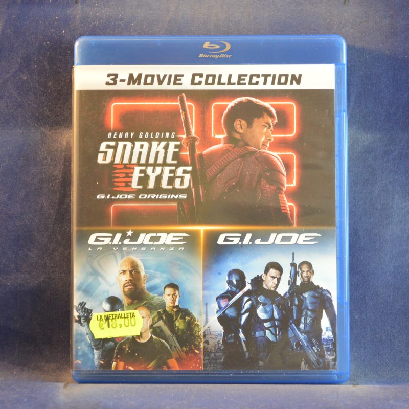 SNAKE EYES: EL ORIGEN / G.I. JOE / G.I. JOE: LA VENGANZA - BLU-RAY