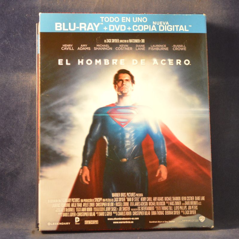 EL HOMBRE DE ACERO - BLU-RAY+ DVD + COPIA DIGITAL