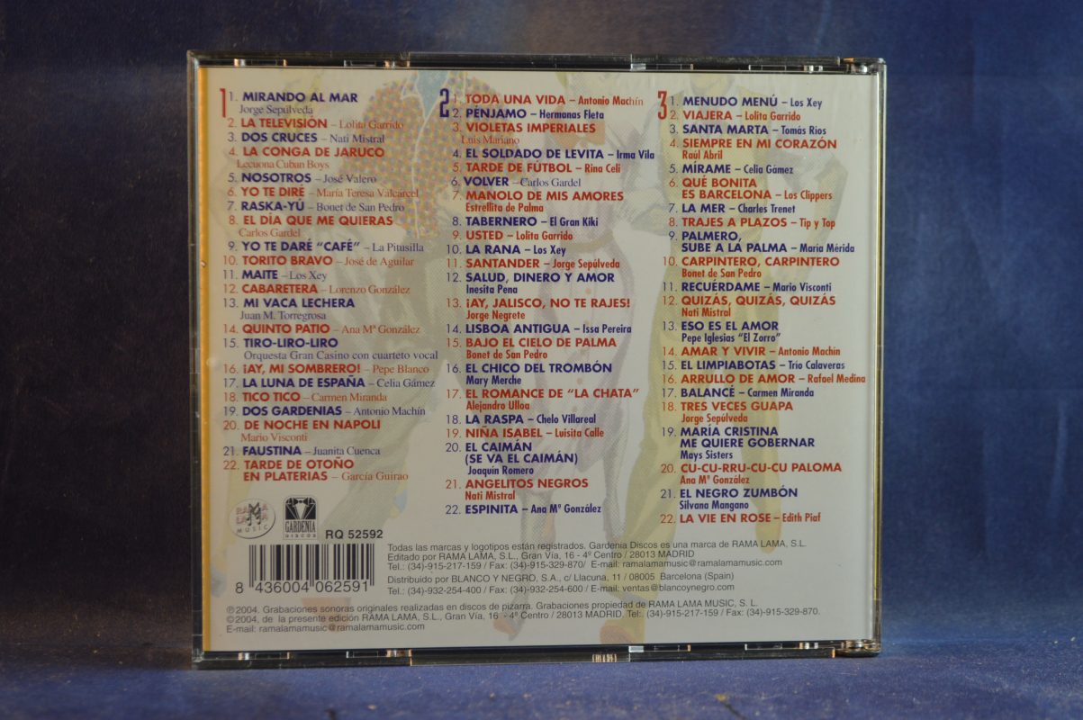VARIOS - 66 GRANDES ÉXITOS DE LOS 40 Y 50 - 3 CD RAMA LAMA - Todo ...