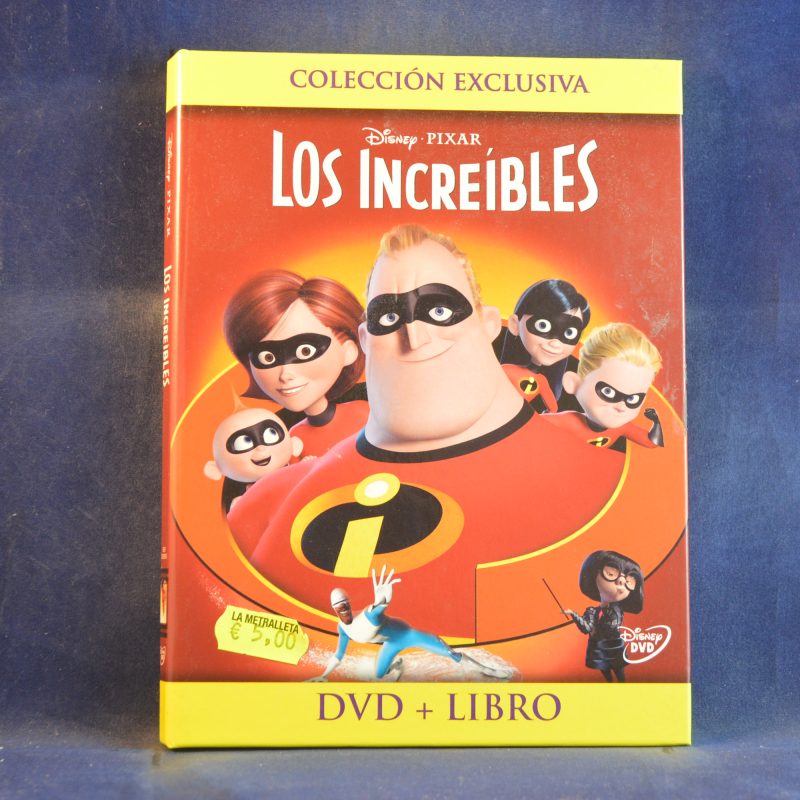 LOS INCREÍBLES - DVD + LIBRO
