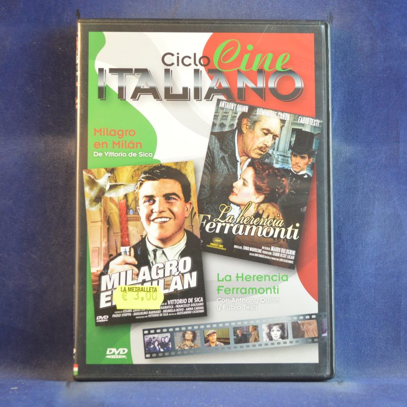 MILAGRO EN MILÁN / LA HERENCIA FERRAMONTI - DVD