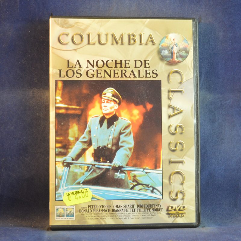 LA NOCHE DE LOS GENERALES - DVD