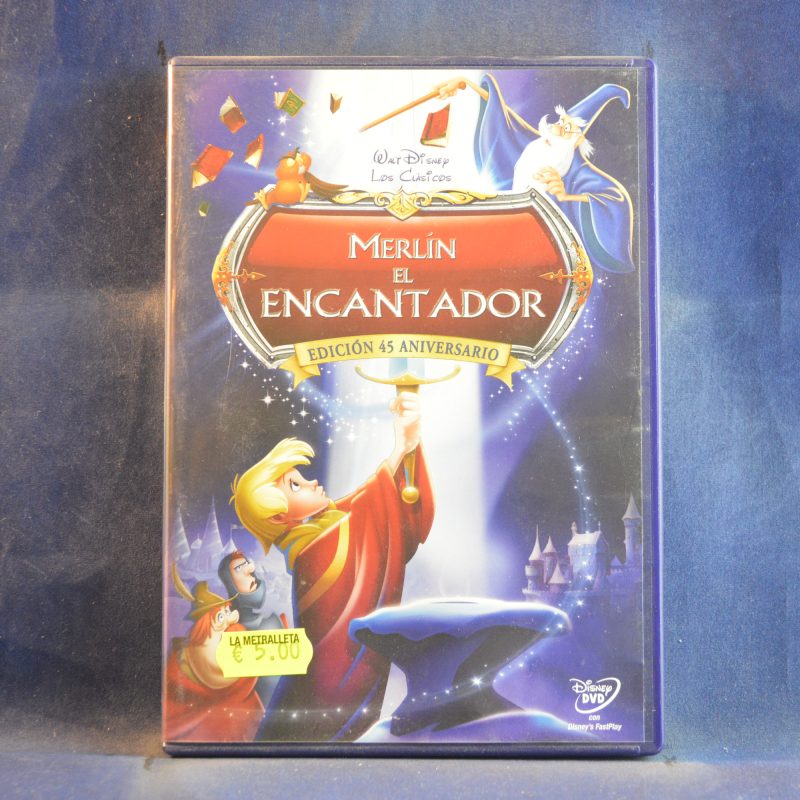 MERLÍN EL ENCANTADOR - DVD