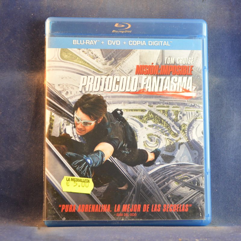 MISIÓN IMPOSIBLE: PROTOCOLO FANTASMA - BLU-RAY + DVD + COPIA DIGITAL