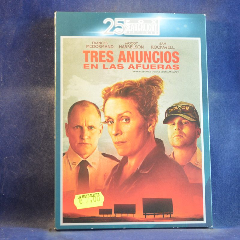 TRES ANUNCIOS EN LAS AFUERAS (THREE BILLBOARDS OUTSIDE EBBING, MISSOURI) - DVD