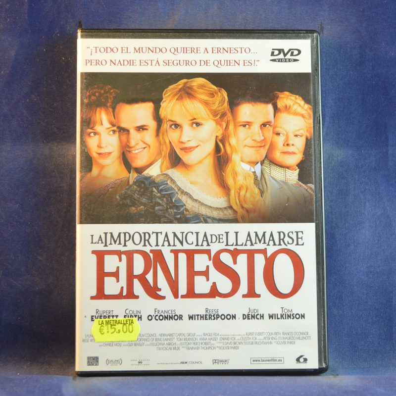 LA IMPORTANCIA DE LLAMARSE ERNESTO - DVD