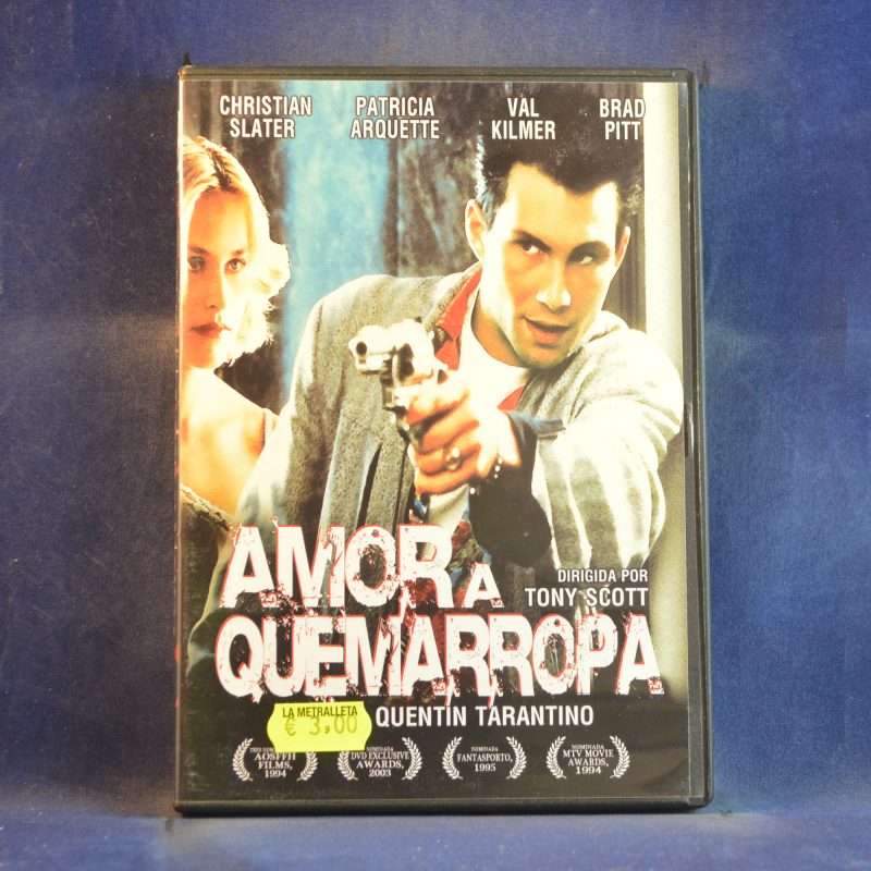 AMOR A QUEMARROPA - DVD