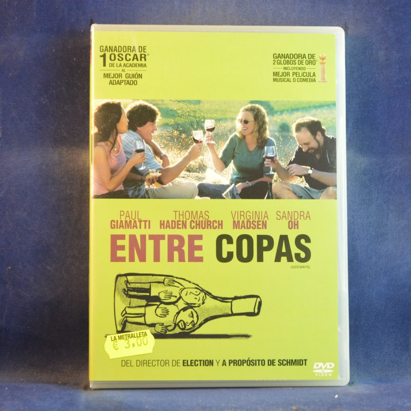 ENTRE COPAS - DVD