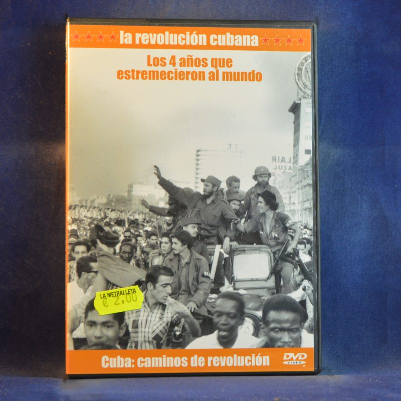 REVOLUCIÓN CUBANA / CUBA: CAMINOS DE REVOLUCIÓN - LOS 4 AÑOS QUE ESTREMECIERON AL MUNDO - DVD
