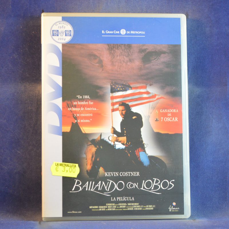 BAILANDO CON LOBOS - DVD
