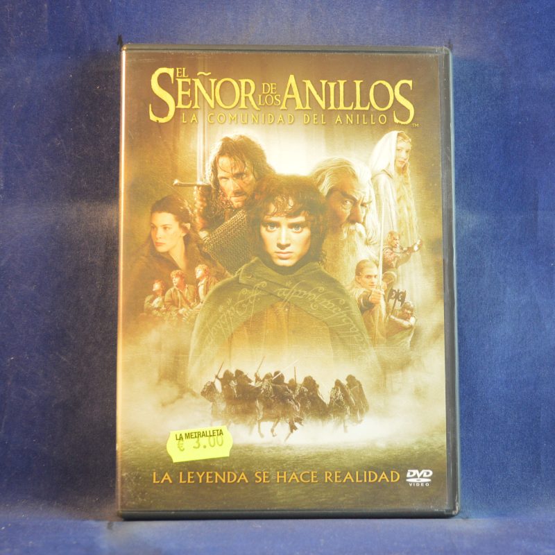 EL SEÑOR DE LOS ANILLOS - LA COMUNIDAD DEL ANILLO - 2 DVD