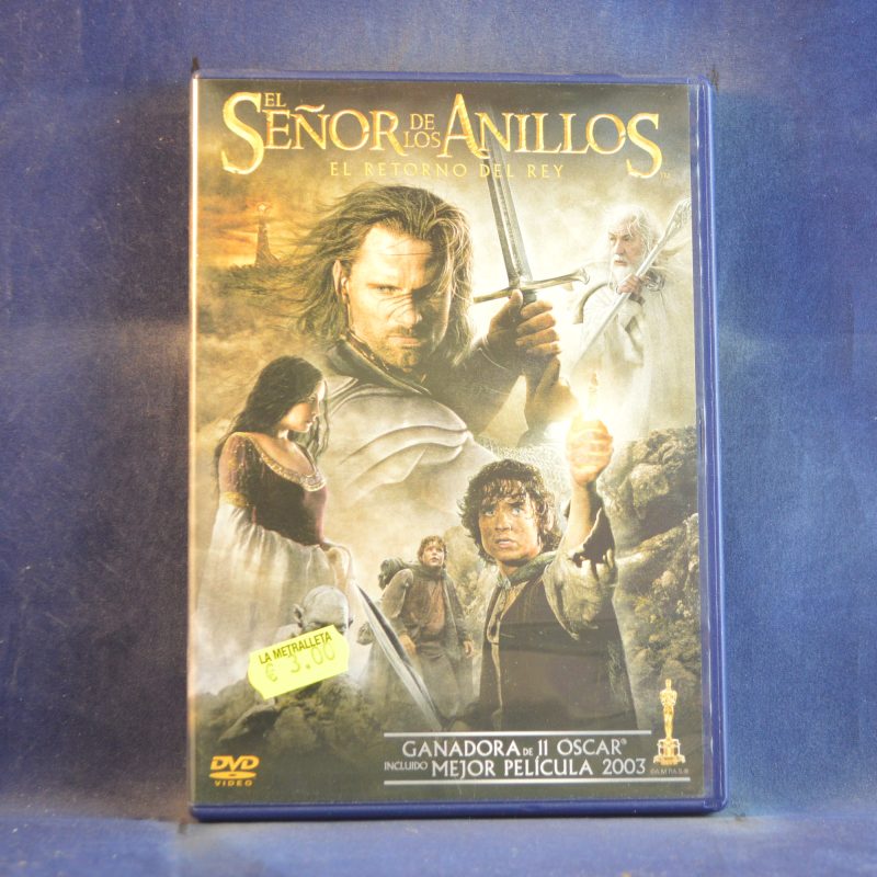 EL SEÑOR DE LOS ANILLOS - EL RETORNO DEL REY - 2 DVD