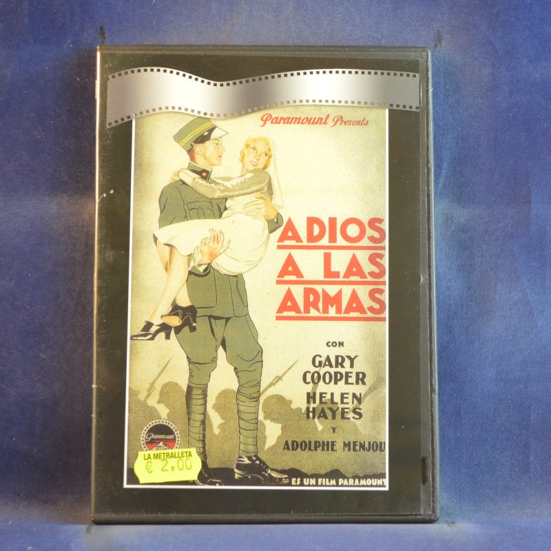 ADIÓS A LAS ARMAS - DVD ( CAJA FINA )