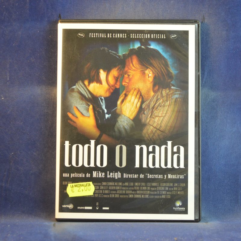 TODO O NADA - DVD ( CAJA FINA )