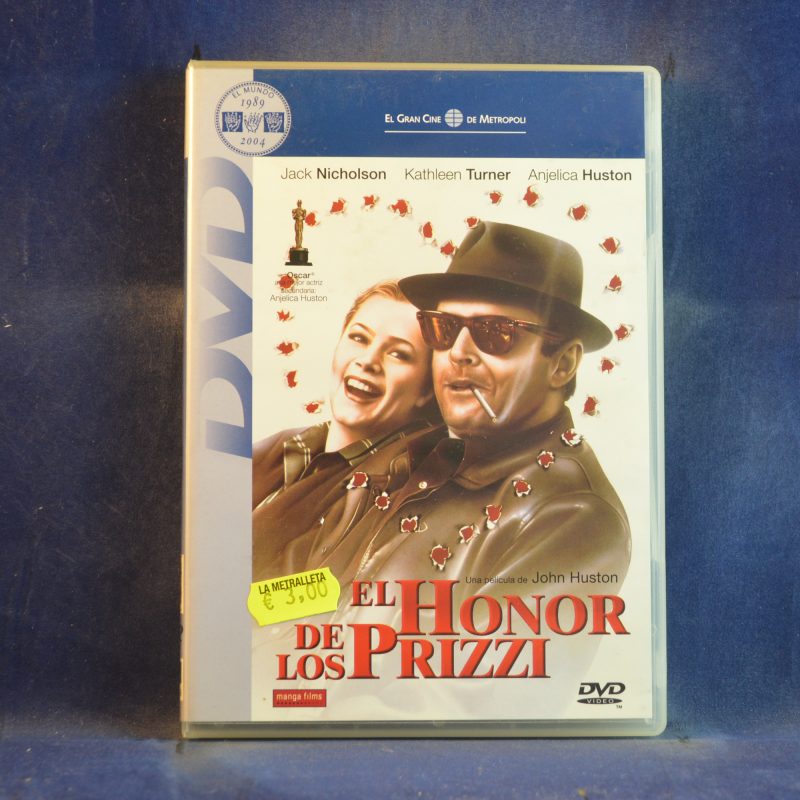 EL HONOR DE LOS PRIZZI - DVD