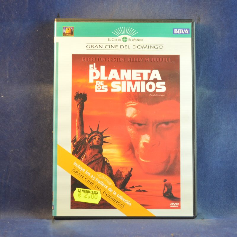 EL PLANETA DE LOS SIMIOS - DVD