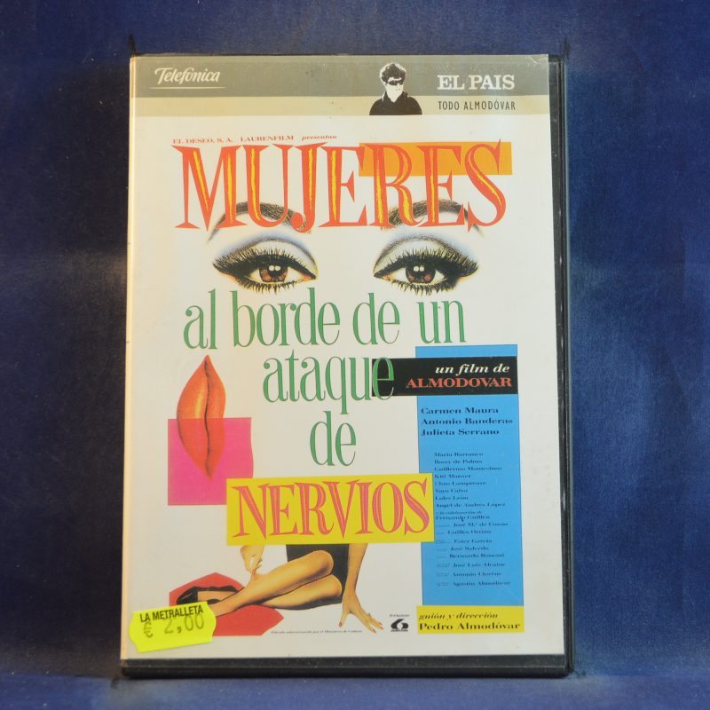 MUJERES AL BORDE DE UN ATAQUE DE NERVIOS - DVD