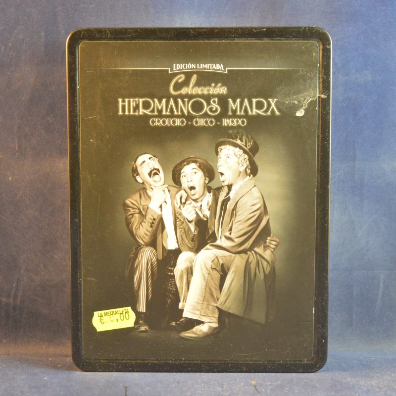 TIENDA DE LOCOS / UNA TARDE EN EL CIRCO / LOS HERMANOS MARX EN EL OESTE / UNA NOCHE EN LA ÓPERA / UN DÍA EN LAS CARRERAS - 5 DVD