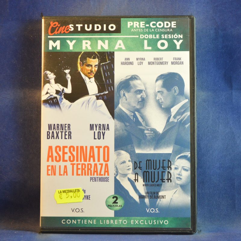 ASESINATO EN LA TERRAZA (PENTHOUSE) / DE MUJER A MUJER (WHEN LADIES MEET) - DVD