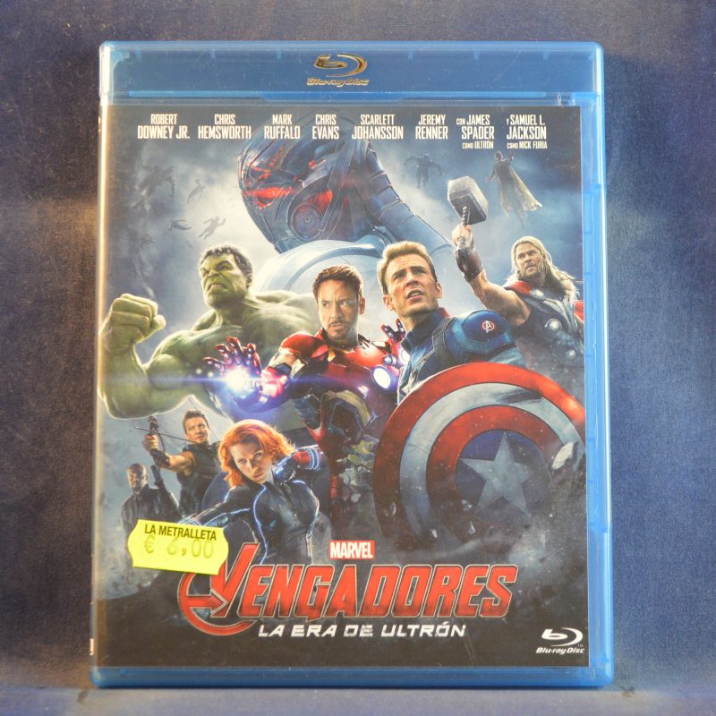 VENGADORES LA ERA DE ULTRÓN - BLU RAY