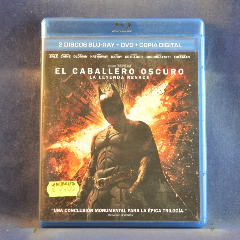 EL CABALLERO OSCURO LA LEYENDA RENACE - BLU RAY + DVD + COPIA DIGITAL