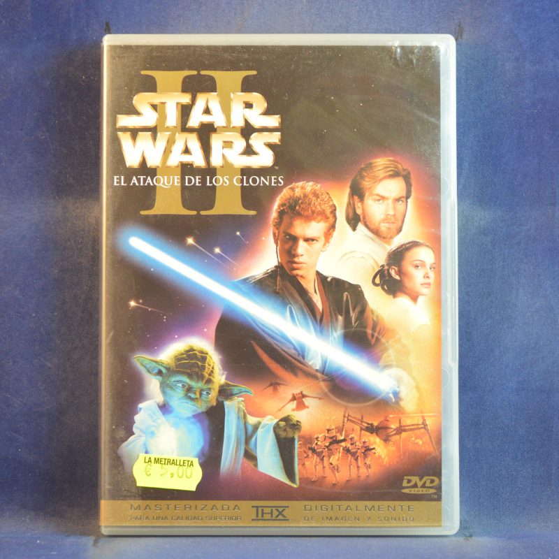 STAR WARS EL ATAQUE DE LOS CLONES - DVD