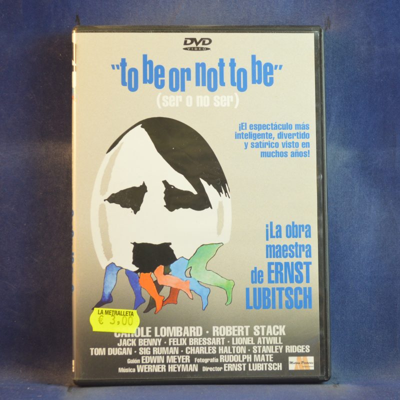 TO BE OR NOT TO BE ( SER O NO SER ) - DVD