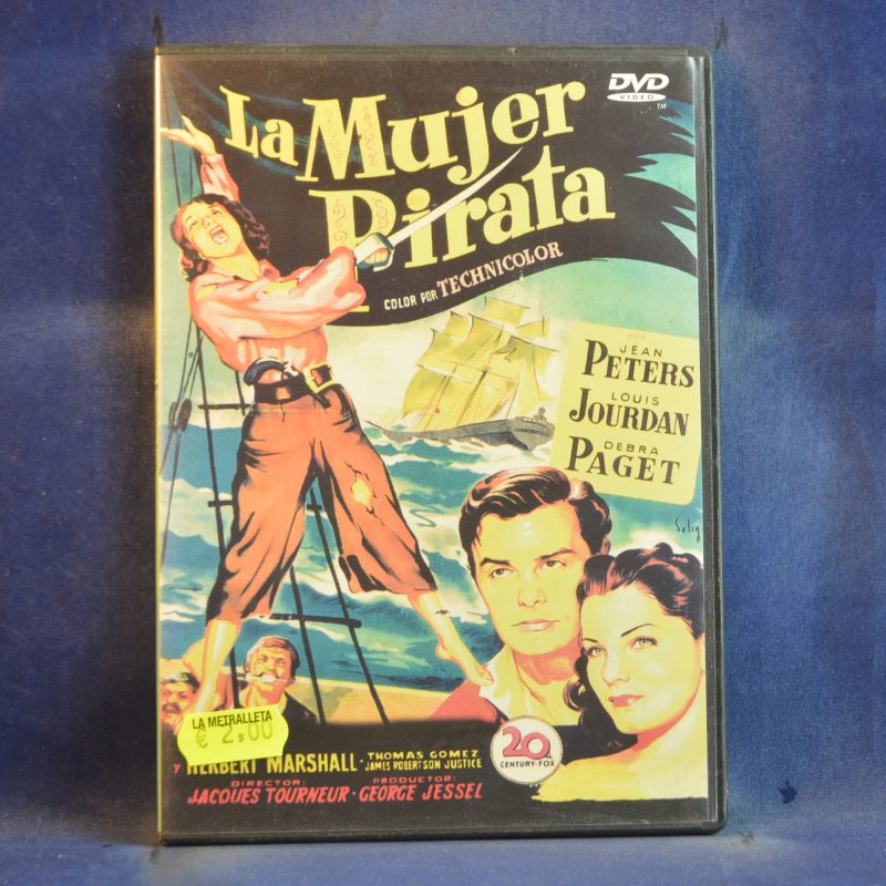 LA MUJER PIRATA - DVD ( CAJA FINA )