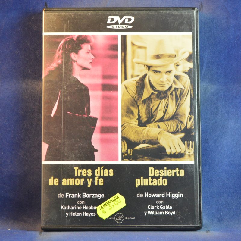 TRES DÍAS DE AMOR Y FE / DESIERTO PINTADO - DVD