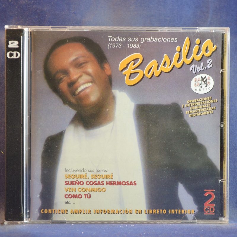 BASILIO - TODAS SUS GRABACIONES (1973-1983) VOL.2 - 2 CD RAMA LAMA