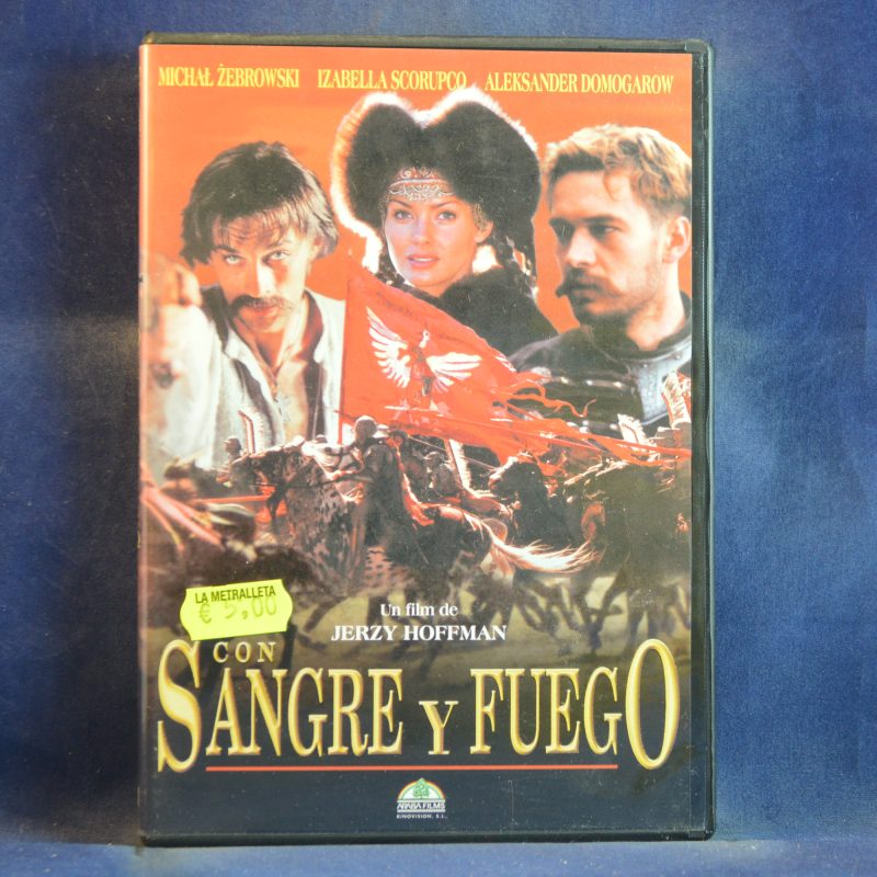 CON SANGRE Y FUEGO - DVD